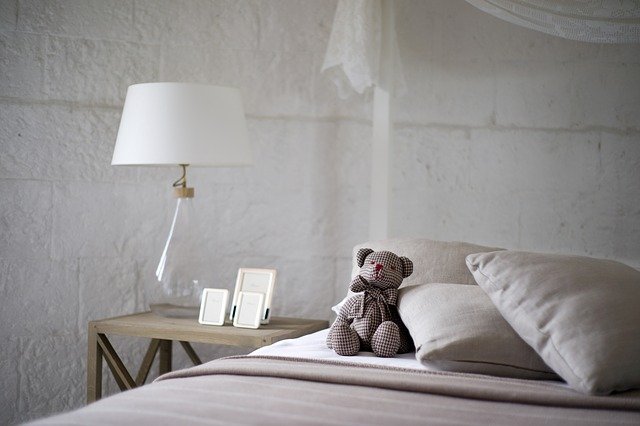 white bedroom